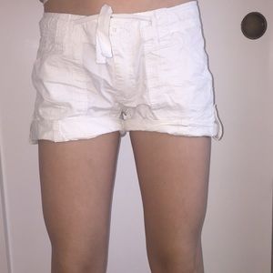 White shorts